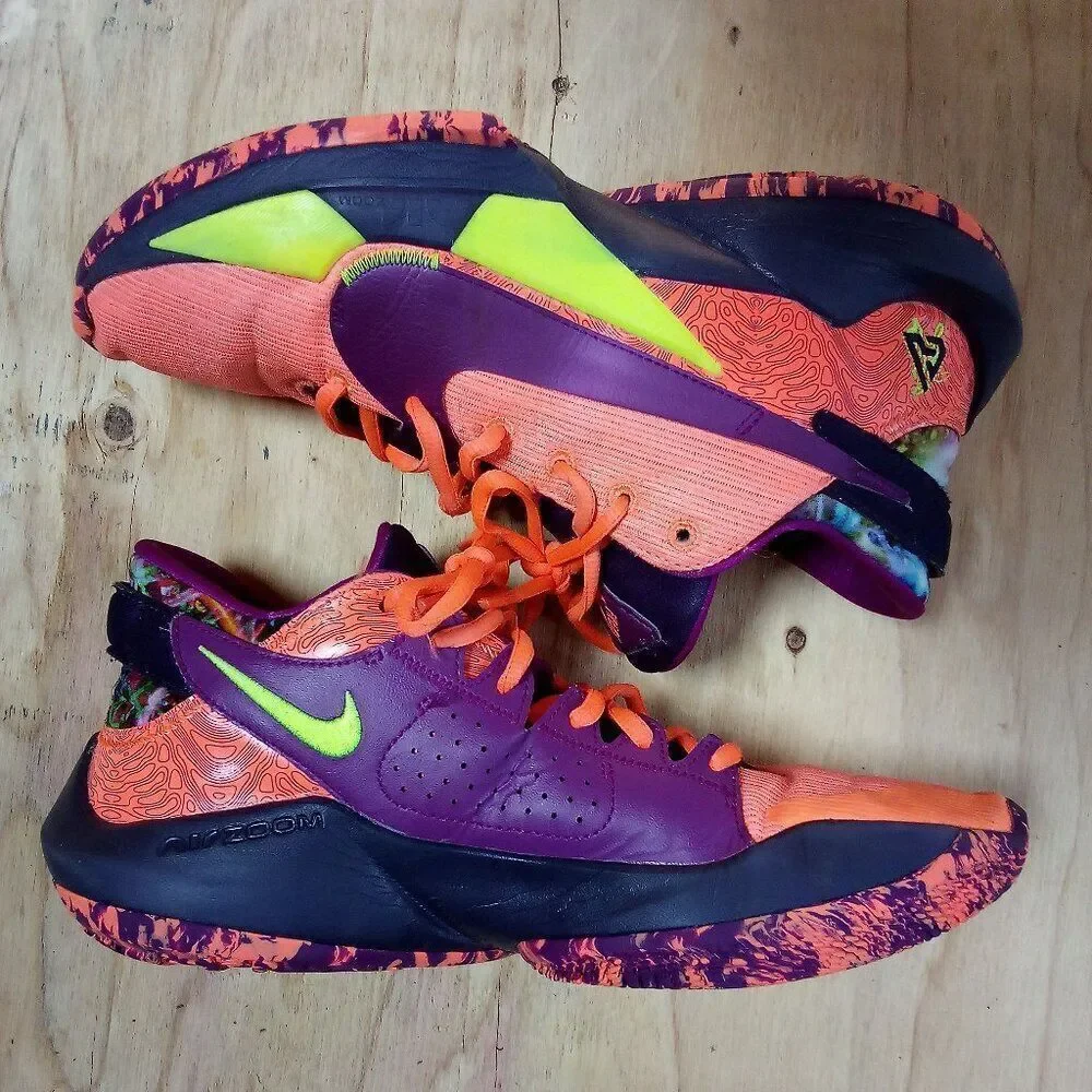 Nike Air Zoom Freak 2 Bright Mango Athletic Basketball Shoes